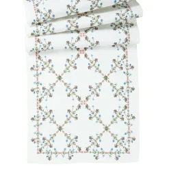 Juliska Place Settings & Linens|Villa Seville 18" x 90" Table Runner in Chambray