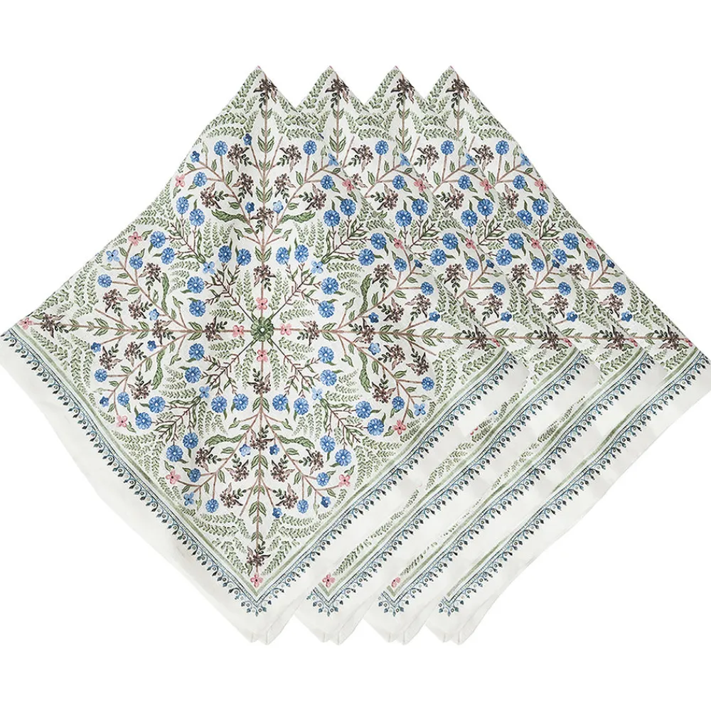 Juliska Place Settings & Linens|Villa Seville Napkin, Set of 4 in Chambray