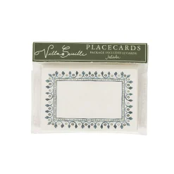 Juliska Place Settings & Linens|Villa Seville Place Card, Set of 12 in Chambray
