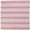 Juliska Place Settings & Linens|Villa Stripe 52" Square Tablecloth in Ruby