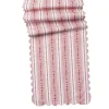 Juliska Place Settings & Linens|Villa Stripe 18" x 90" Table Runner in Ruby