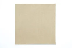 TriChi Design Place Settings & Linens|Vizon Napkin with Beige Small Trim, Set of 4