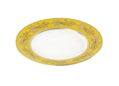 Ginori 1735 Dinnerware|Voliere Senape Dinner Plate