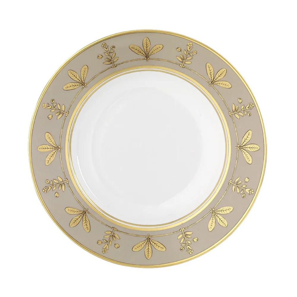 Ginori 1735 Dinnerware|Voliere Tortora Dinner Plate