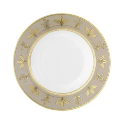 Ginori 1735 Dinnerware|Voliere Tortora Soup Plate