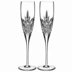 Waterford Glassware|Love Forever Flute, Pair