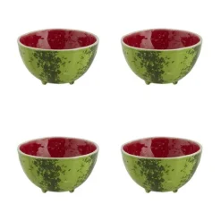 Bordallo Pinheiro Dinnerware|Watermelon Bowl 13 oz, Set of 4