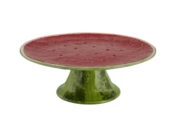 Bordallo Pinheiro Dinnerware|Watermelon Cake Stand 13"
