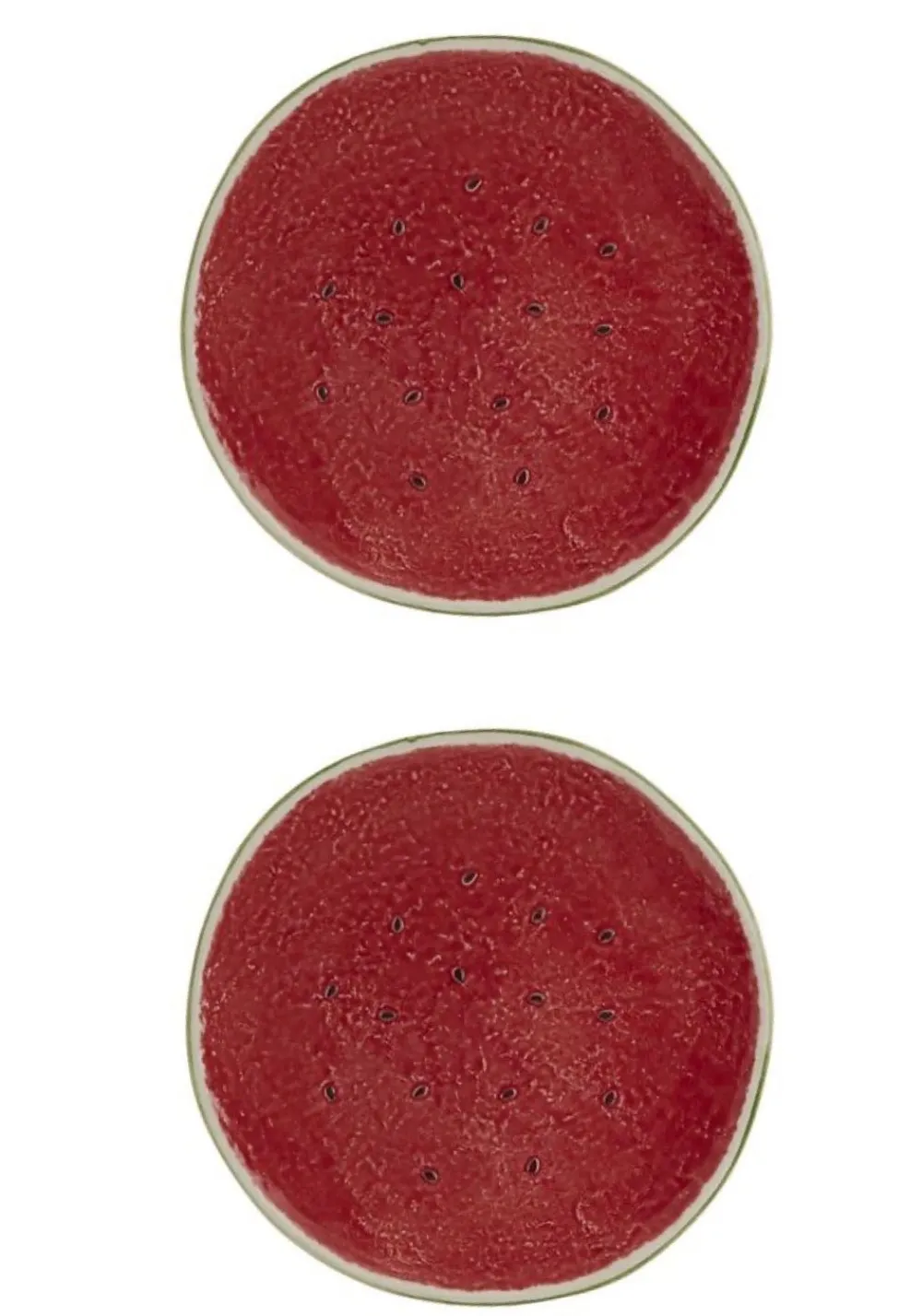 Bordallo Pinheiro Dinnerware|Watermelon Charger Plate, Set of 2