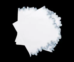 Matouk Place Settings & Linens|Wave Napkins, Set of 4