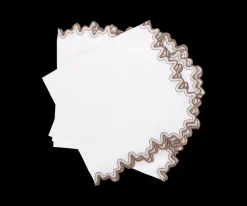 Matouk Place Settings & Linens|Wave Napkins, Set of 4