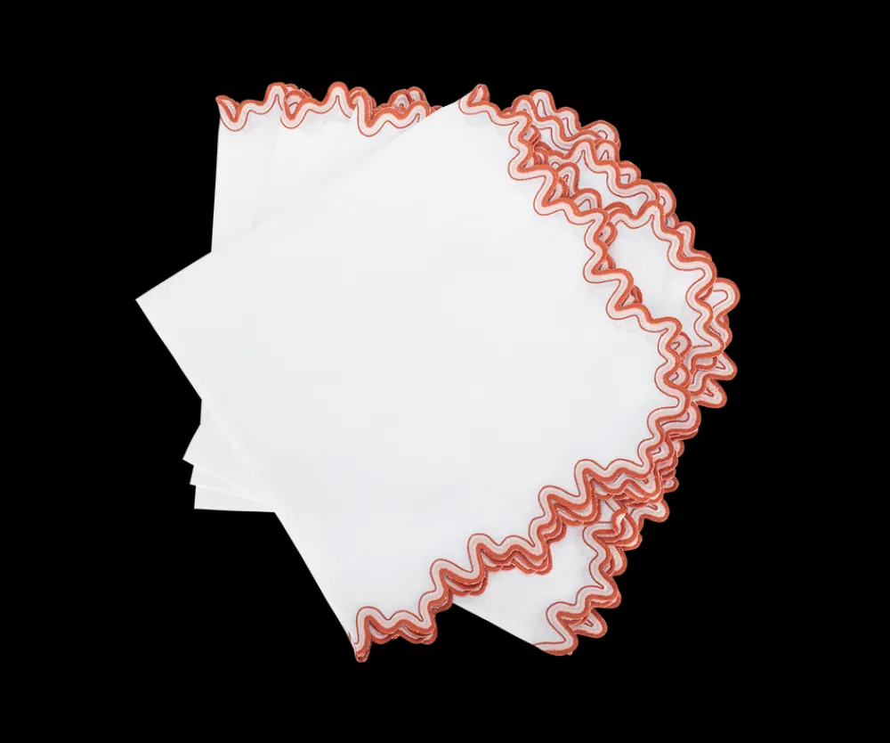 Matouk Place Settings & Linens|Wave Napkins, Set of 4
