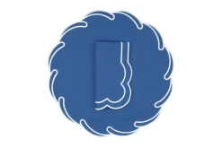 TriChi Design Place Settings & Linens|Waves Linen Napkin and Placemat in Azure, Set of 2