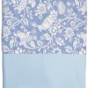 Loulou La Dune Place Settings & Linens|Whimsical Tablecloth with Blue Trim