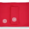 TriChi Design Place Settings & Linens|White Snowflake Napkin and Placemat, Set of 2