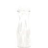 Paul Arnhold Glass Glassware|White Transparent Spotted Carafe