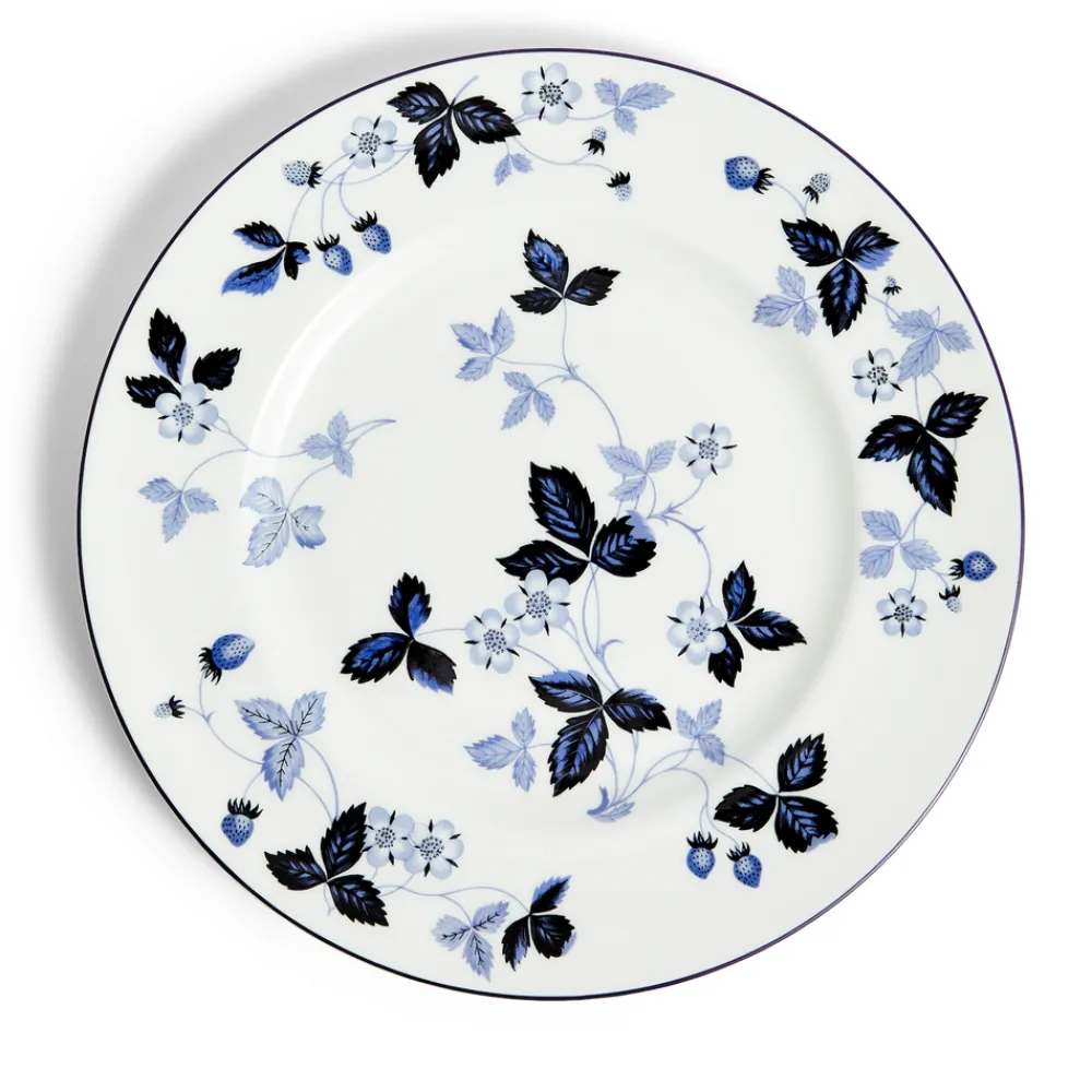 Wedgwood Dinnerware|Wild Strawberry Inky Blue Plate 10.7in
