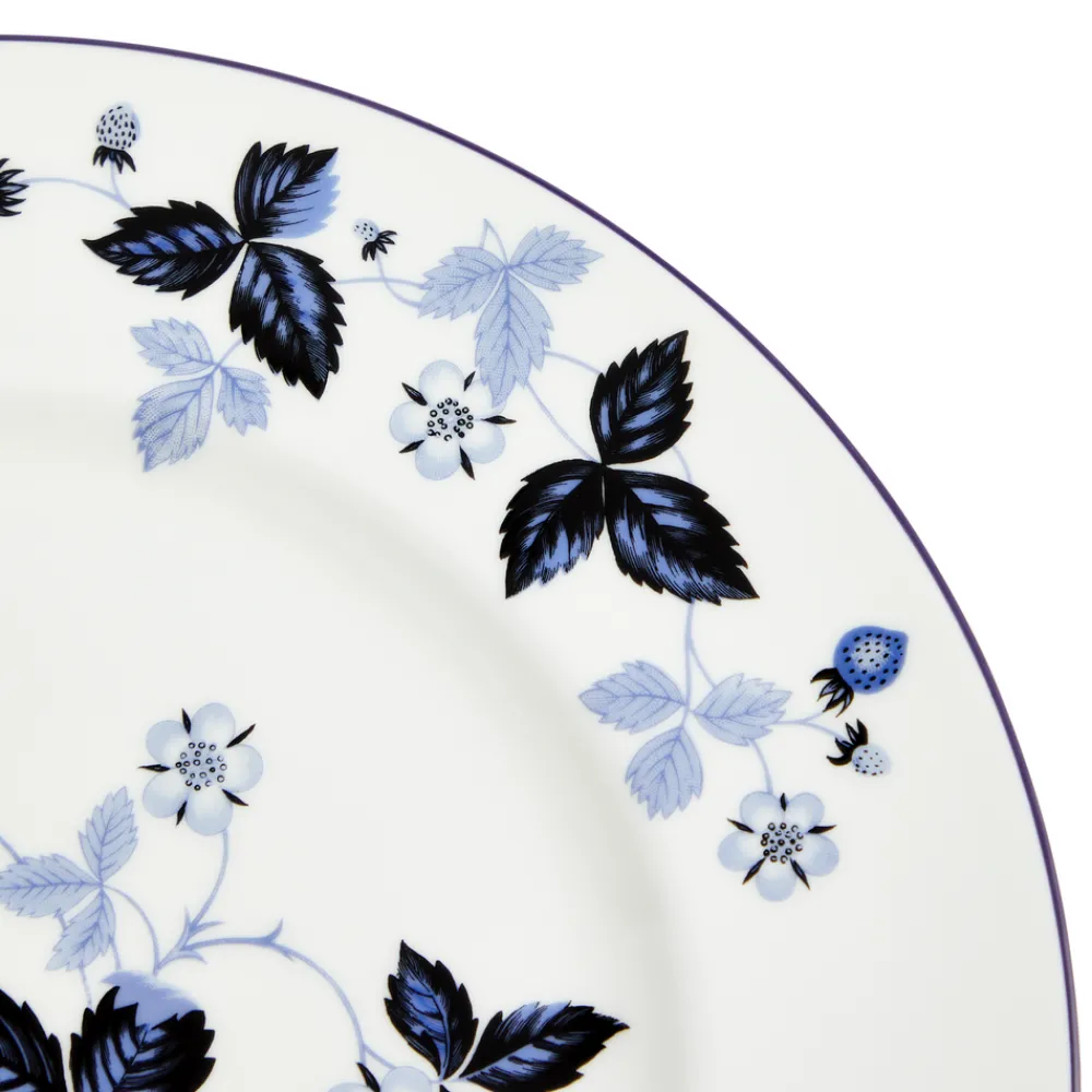 Wedgwood Dinnerware|Wild Strawberry Inky Blue Plate 10.7in