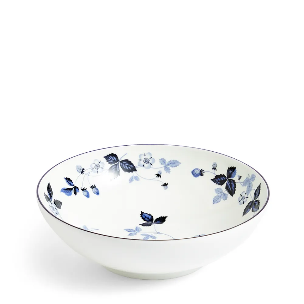 Wedgwood Dinnerware|Wild Strawberry Inky Blue Cereal Bowl 7in