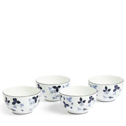 Wedgwood Dinnerware|Wild Strawberry Inky Blue Dinnerware, Set of 15