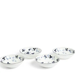 Wedgwood Dinnerware|Wild Strawberry Inky Blue Dinnerware, Set of 15