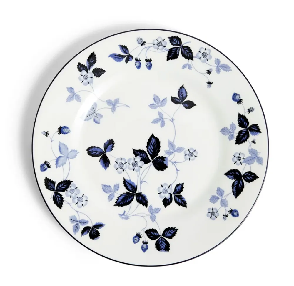 Wedgwood Dinnerware|Wild Strawberry Inky Blue Side Plate 8.1in