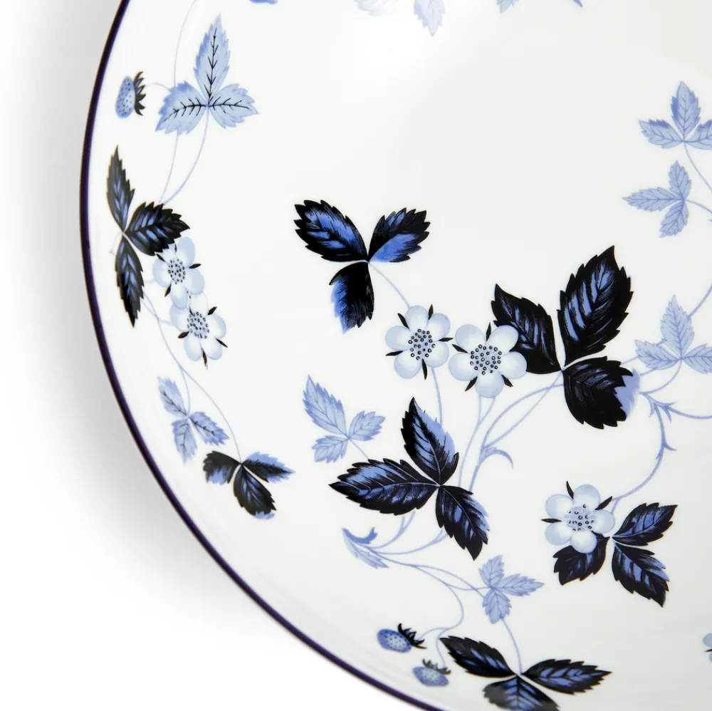 Wedgwood Dinnerware|Wild Strawberry Inky Blue Dinnerware, Set of 4