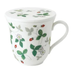 Wedgwood Dinnerware|Wild Strawberry Lidded Mug