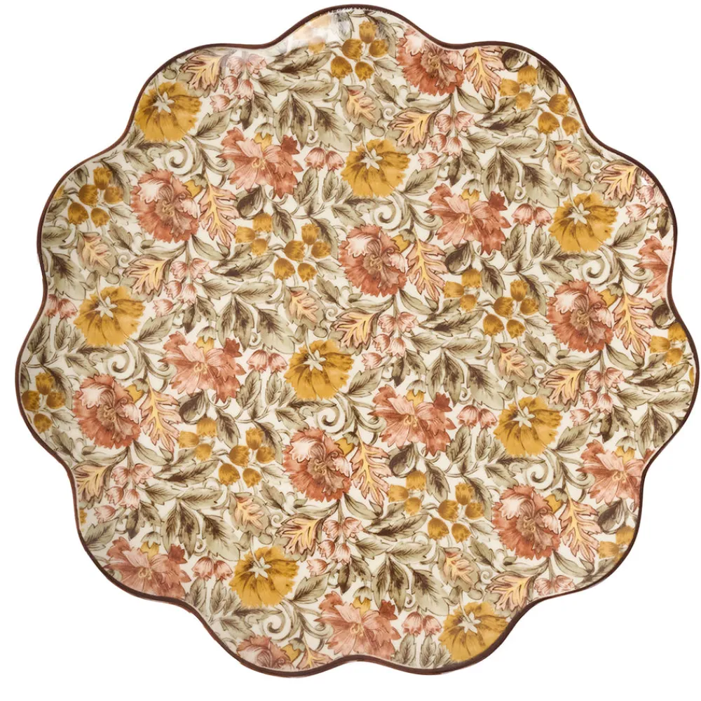 Juliska Dinnerware|Willa Charger/Platter in Amber