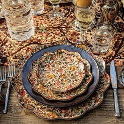 Juliska Dinnerware|Willa Cocktail Plate in Amber, Set of 4