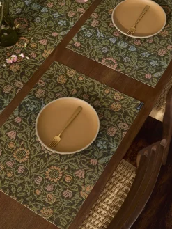 Chilewich Place Settings & Linens|William Morris Placemat in Dark Multi