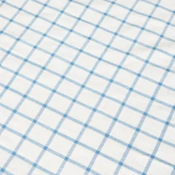 Caravan Place Settings & Linens|Windowpane 60x90 Tablecloth in Blue & Natural