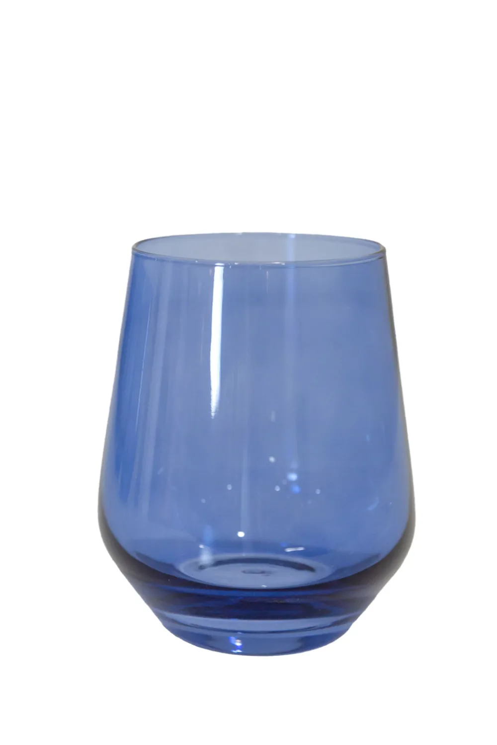 Estelle Colored Glass Glassware|Wine Stemless, Custom Set of 6