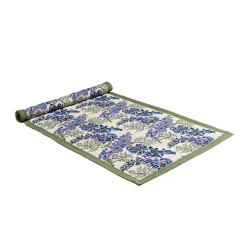 Couleur Nature Place Settings & Linens|Wisteria Green & Blue Runner