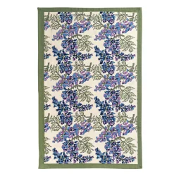 Couleur Nature Place Settings & Linens|Wisteria Green & Blue Tea Towels, Set of 3