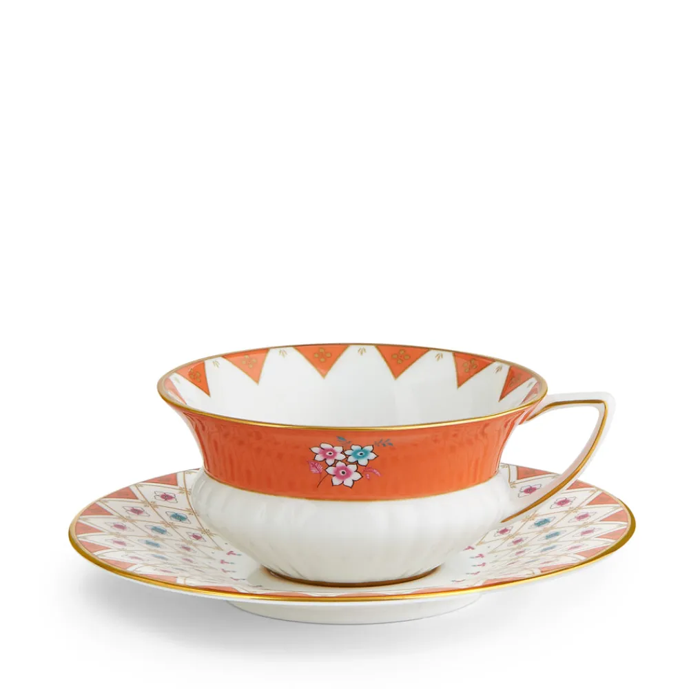 Wedgwood Dinnerware|Wonderlust Teacup & Saucer Set