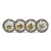 Spode Dinnerware|Woodland Canape Plates, Set of 4 Birds
