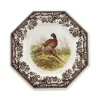 Spode Dinnerware|Woodland Octagonal Plate with Pheasant