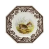 Spode Dinnerware|Woodland Octagonal Plate with Quail