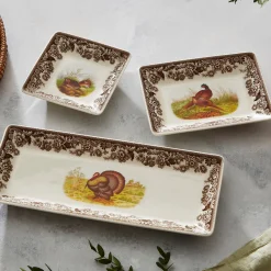 Spode Dinnerware|Woodland 3-Piece Nesting Trays