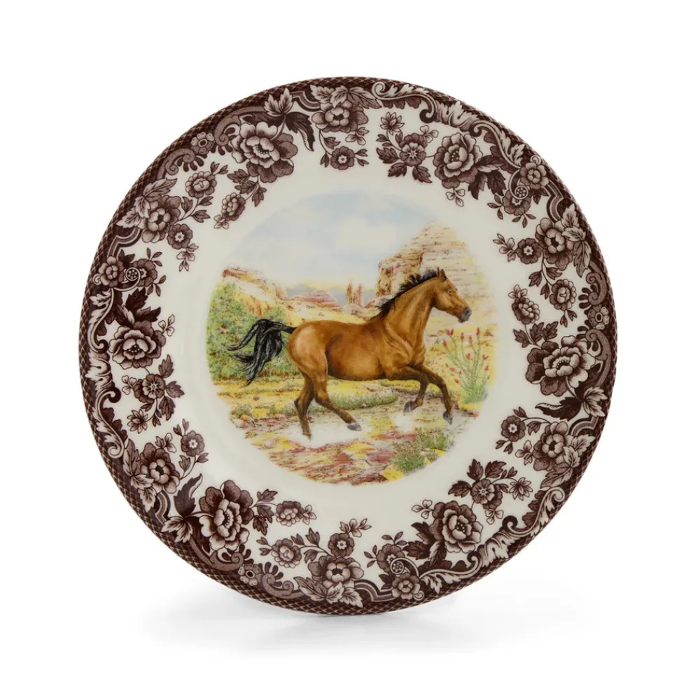 Spode Dinnerware|Woodland Salad Plate with American Quarter