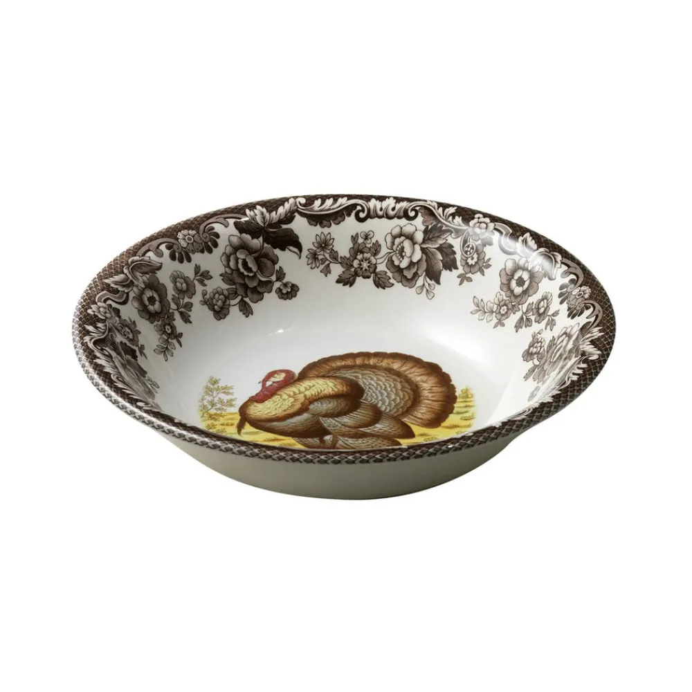 Spode Dinnerware|Woodland Turkey Ascot Cereal Bowl