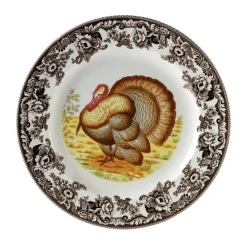 Spode Dinnerware|Woodland Turkey Round Platter