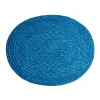 Cabana Wicker|Place Settings & Linens|Woven Raffia Placemat in Blue