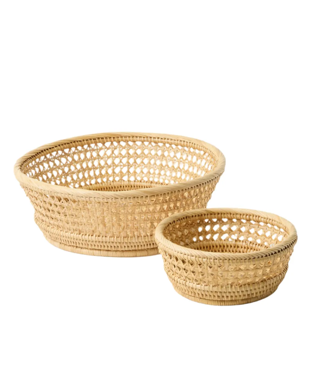 Cabana Dinnerware|Woven Sabbia Fruit Basket