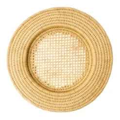 Cabana Place Settings & Linens|Woven Sabbia Halo Placemat
