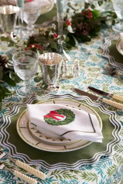 Loulou La Dune Place Settings & Linens|Wreath Napkin, Set of 4