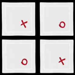 Henry Handwork Place Settings & Linens|XOXO Mixed Cocktail Set