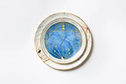 Laboratorio Paravicini Dinnerware|Zodiac Sky Blue Dessert Plate